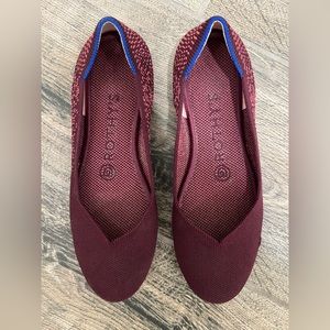 Rothy’s Round Toe Flats Purple size 6